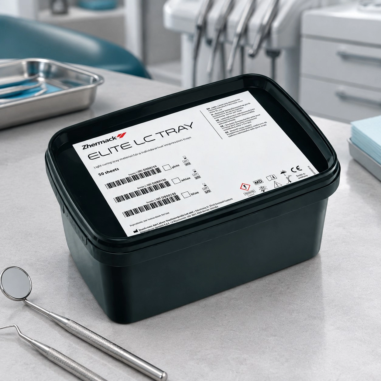 Zhermack Пластини для індивідуальних ложок Elite Lc Tray 50 шт — Матеріали зуботехнічні