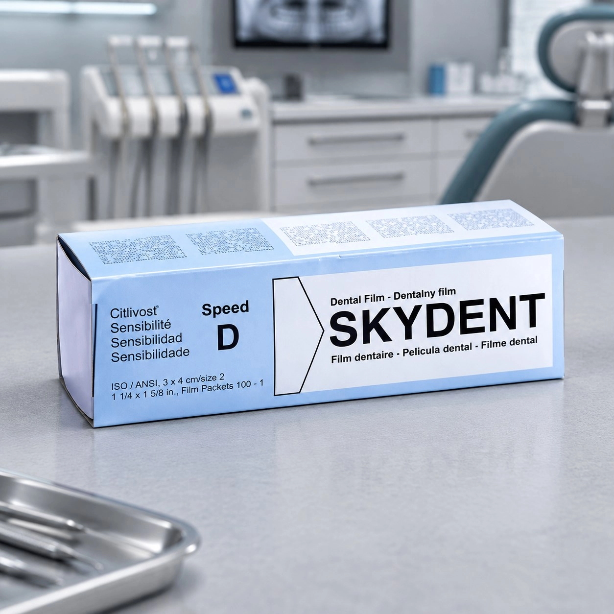 Плівка для дентальної рентгенографії D-Speed Skydent № 150