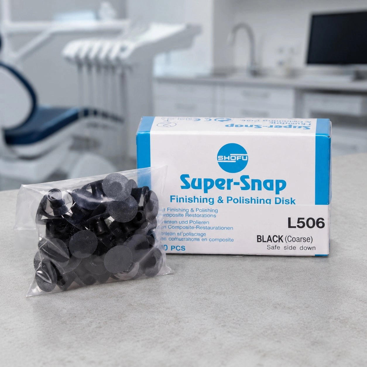 Shofu Поліри Super-Snap L506 (Супер Снап) Диск 50 шт — Терапевтичні інструменти