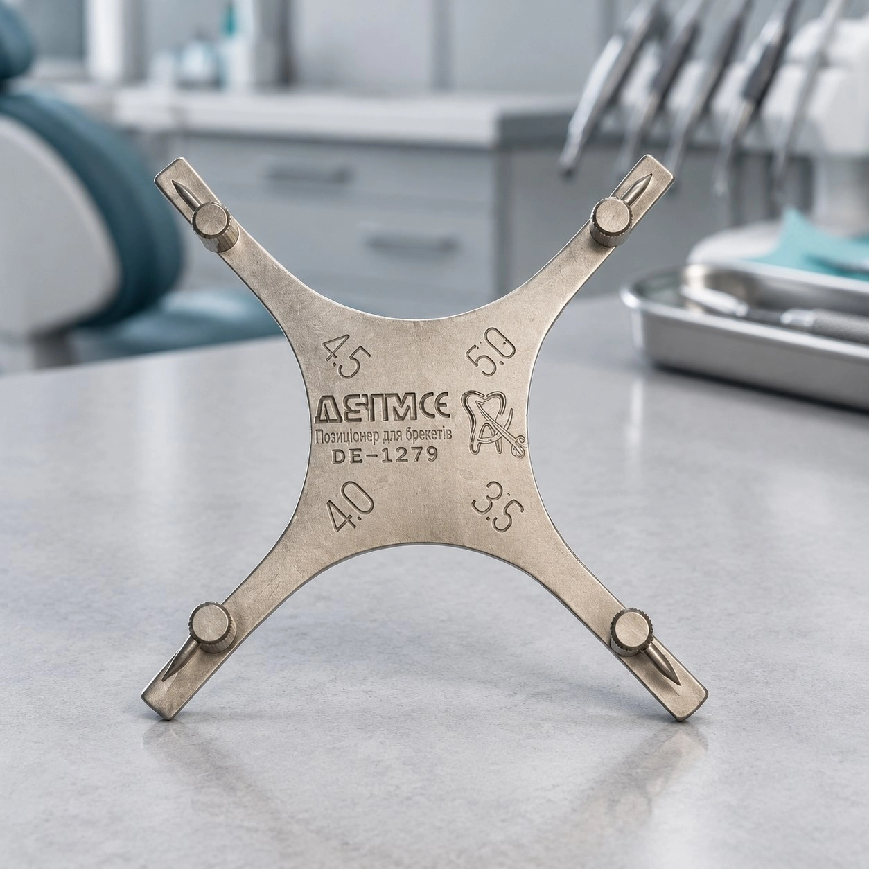 Asim Instruments Позиціонер для брекетів Зірка (3.5/4.5-4.0/5.0) DE-1279 — Ортодонтичні інструменти