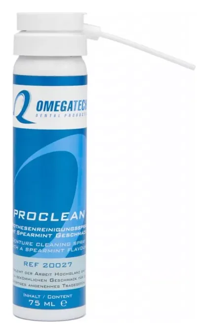 OMEGA TECH PROCLEAN (Проклін спрей) фінішна обробка протезів 75 мл — Матеріали зуботехнічні