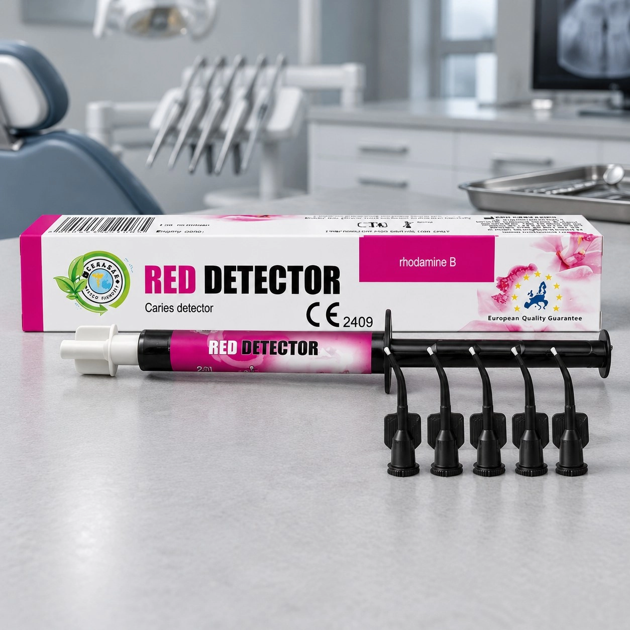 Cerkamed Red Detector (Ред Детектор) індикатор карієсу 2 мл — Матеріали терапевтичні