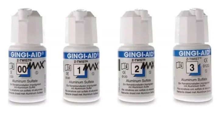 Gingi Pak Ретракційна нитка Gingi-Aid (Джинджи-Ейд) синя з просоченням — Матеріали ортопедичні
