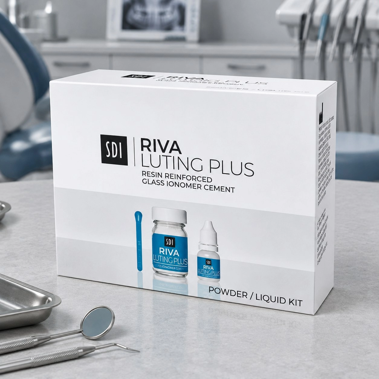 SDI Limited Riva Luting Plus (Ріва Лютінг Плюс) 25 г + 8.95 мл — Матеріали ортопедичні