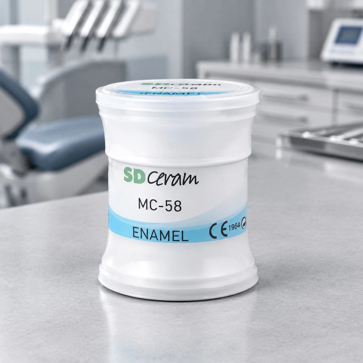 SD Ceram Емаль насичена MC Enamel 50 г — Матеріали зуботехнічні