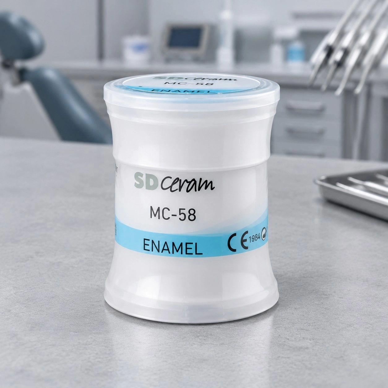 SD Ceram Емаль оклюзійна MC Enamel 50 г — Матеріали зуботехнічні