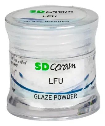 SD Ceram Порошок для глазурі Glaze Powder LFU 10 г — Матеріали зуботехнічні