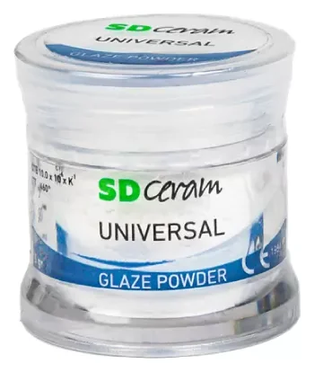 SD Ceram Порошок для глазурі Glaze Powder Universal 50 г — Матеріали зуботехнічні
