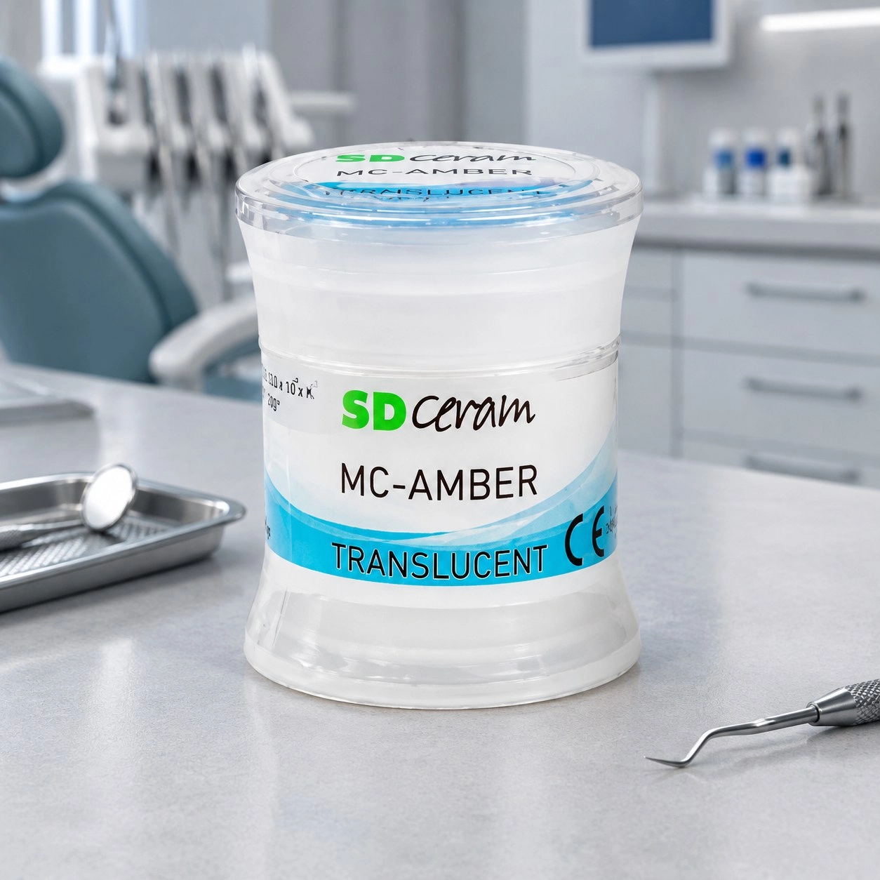 SD Ceram Транслюцентний порошок MC Translucent 20 г — Матеріали зуботехнічні