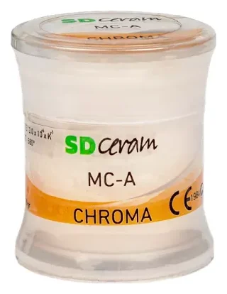 SD Ceram Хрома порошок MC Chroma 10 г — Матеріали зуботехнічні