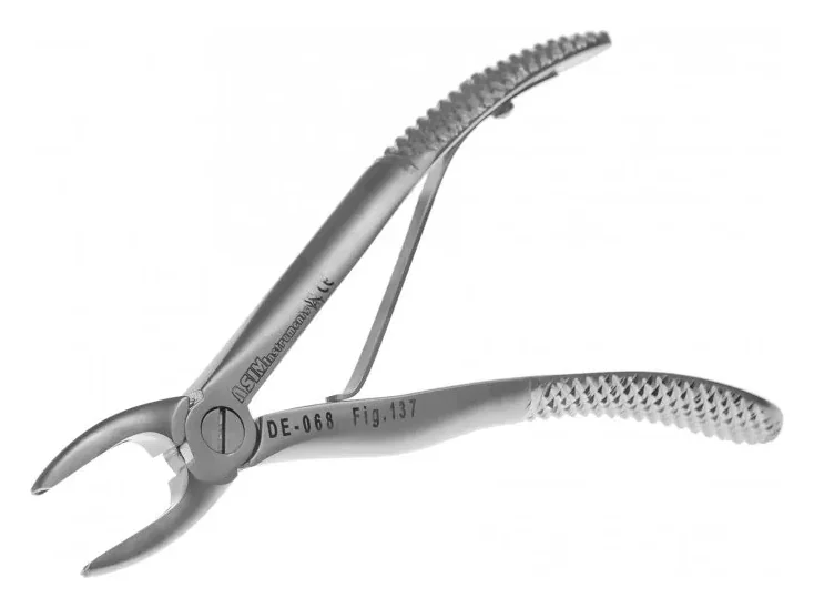 Asim Instruments Щипці для видалення зубів (Англійська форма) Klein №137 DE-068 — Хірургічні інструменти