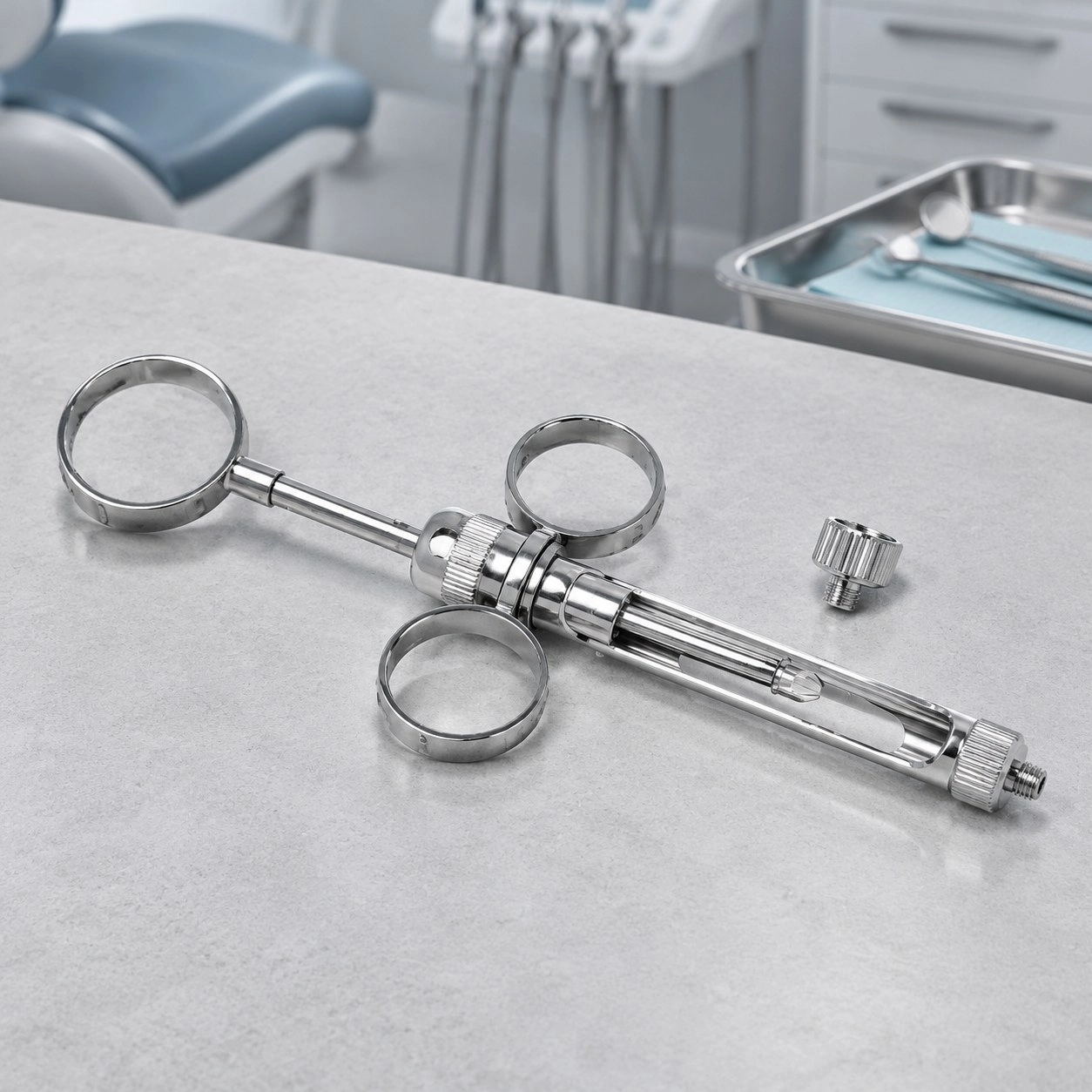 Asim Instruments Шприц карпульний 1.8 мл DE-145 — Хірургічні інструменти
