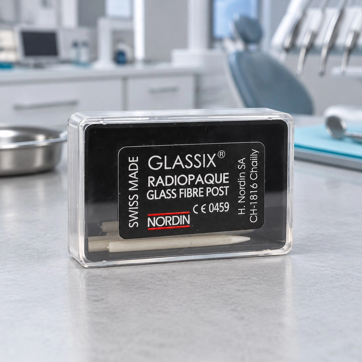 Nordin Штифти скловолоконні Glassix (Глассікс) №2 6 шт — Ендодонтичні інструменти