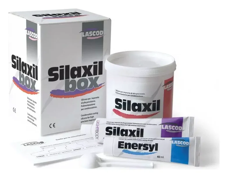 Lascod Silaxil (Сілаксіл) база + активатор + коректор — Матеріали зуботехнічні