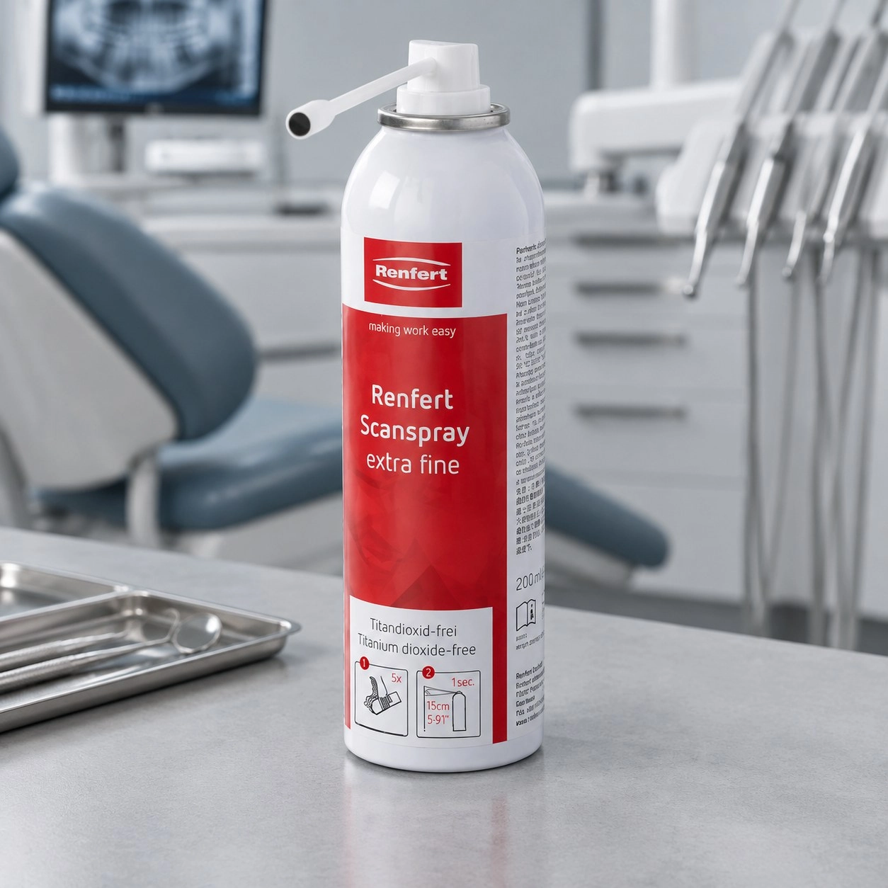 Renfert Сканспрей Scanspray extra fine 200 мл 17312000 — Матеріали зуботехнічні