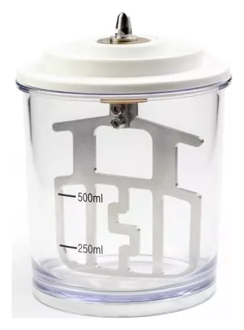 Denstar Склянка для вакуумного змішувача 500 мл Vortex Vacuum Mixer DS-800 — Обладнання зуботехнічне