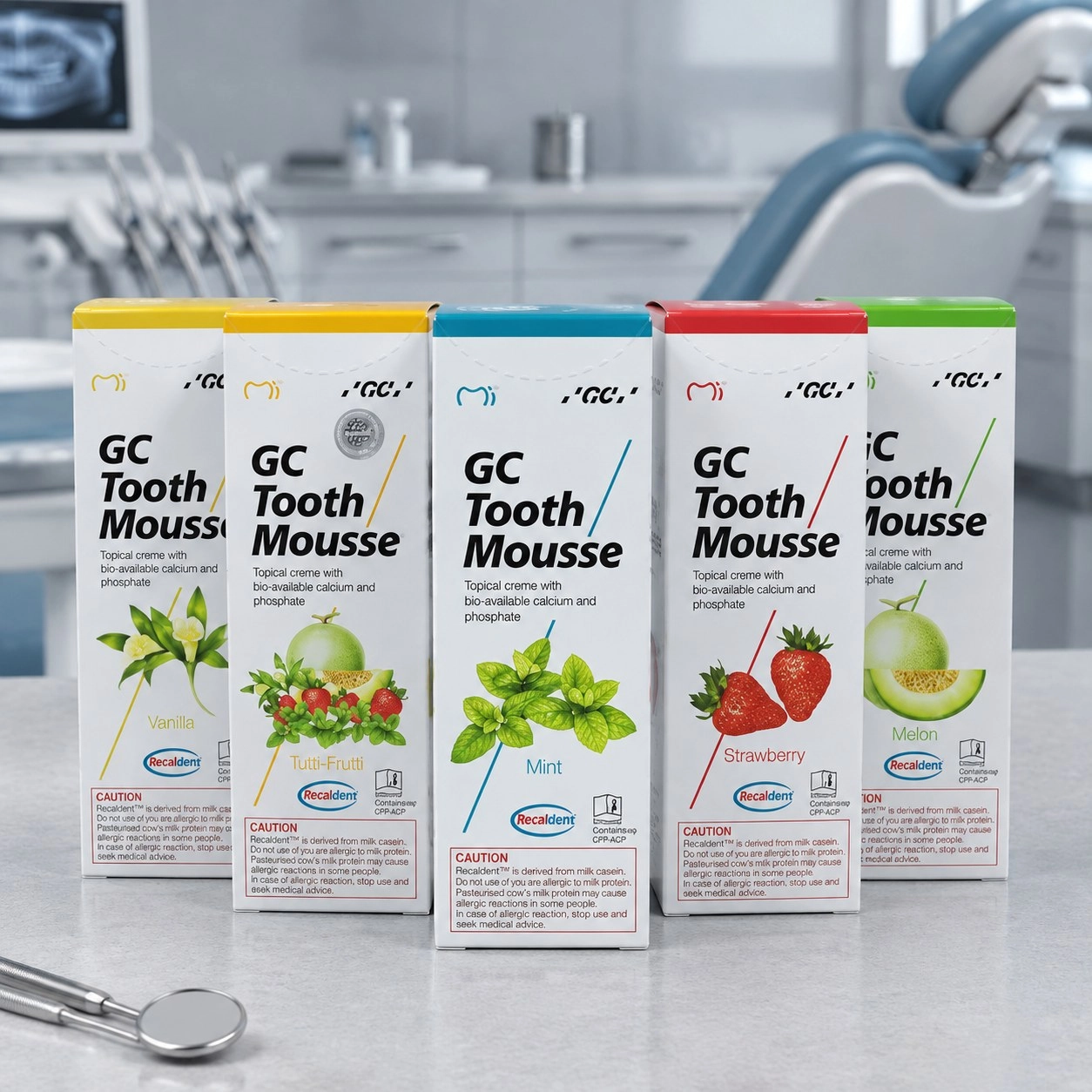 GC Tooth mousse (Тус Мус) тюбик 35 мл Диня — Матеріали терапевтичні