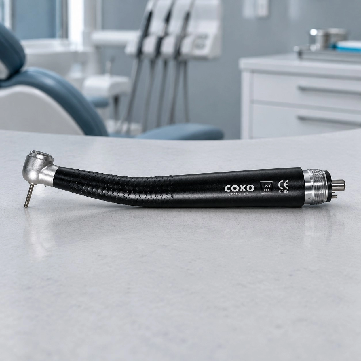 Наконечник турбінний COXO CX207-C ТP Чорний B2