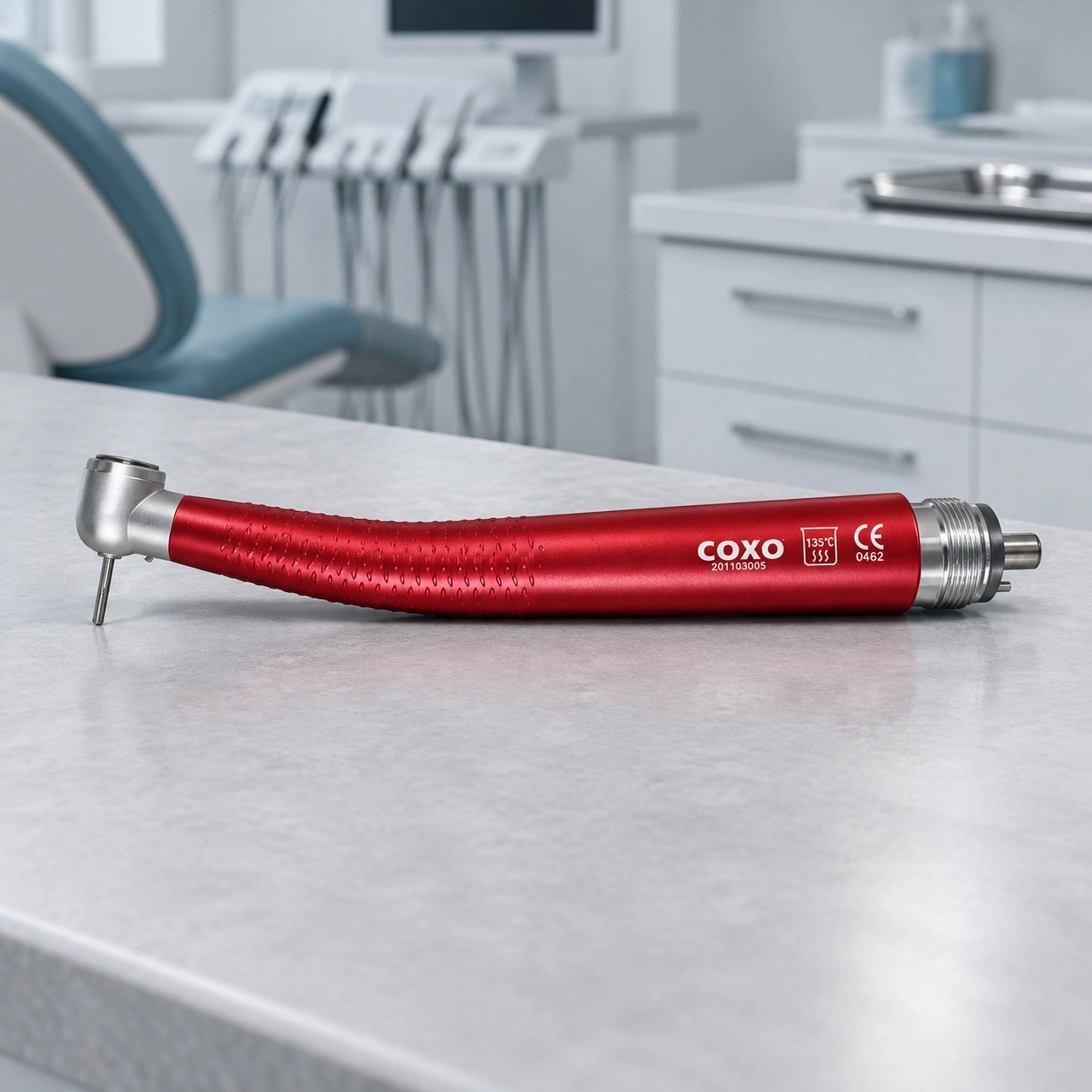Наконечник турбінний COXO CX207-C ТP Червоний B2