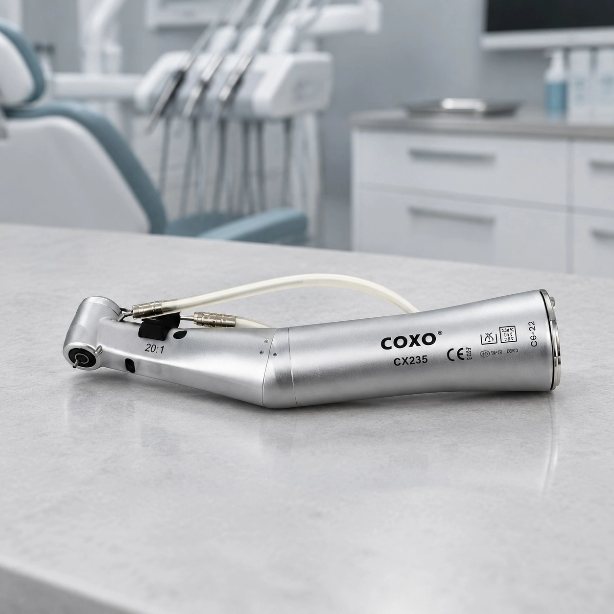 Наконечник кутовий хірургічний для імплантології COXO CX235 C6-22 20:1 LED