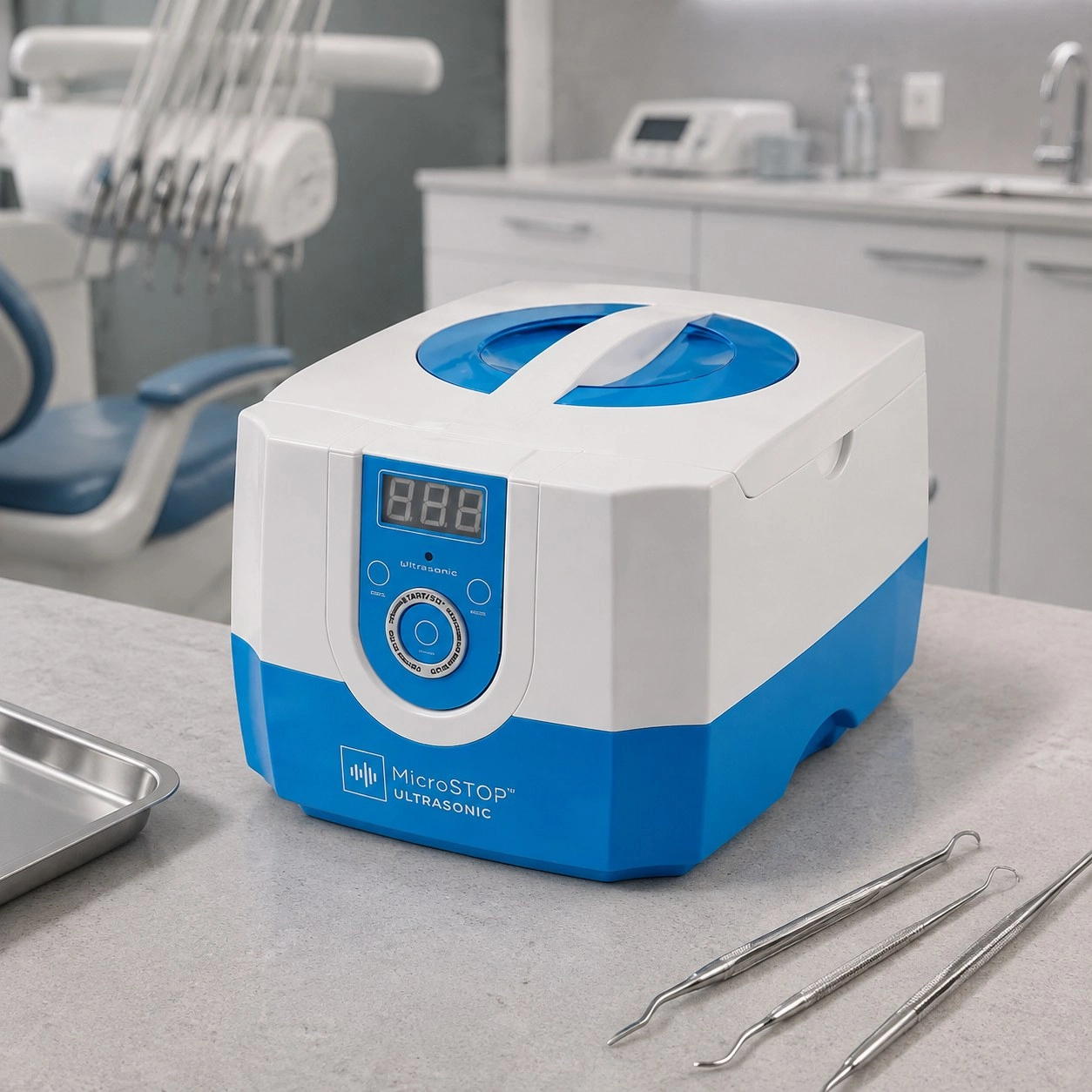Ультразвукова мийка 1.4 л MicroSTOP MU-PROF — Обладнання для дезінфекції й стерилізації