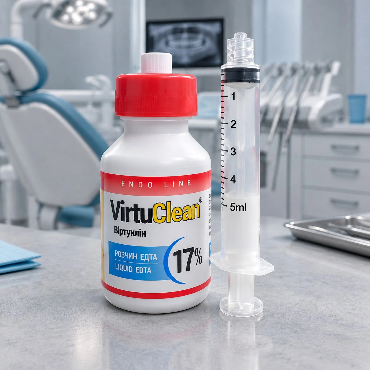 VIRTUOSO VirtuClean (Віртуклін) рідина (ЕДТА 17% з цитримідом) 50 мл — Матеріали терапевтичні