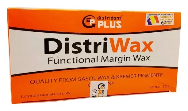 Distrident Plus Віск маргінальний окантовочний (DistriWax Marging Wax) 150 г — Матеріали зуботехнічні