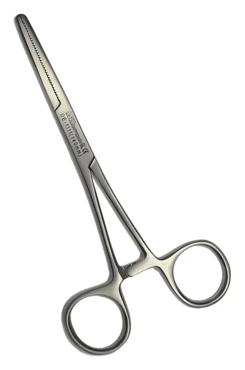 Asim Instruments Затискач кровоспинний Rochester-Pean вигнутий 14 см DE-1115 — Хірургічні інструменти