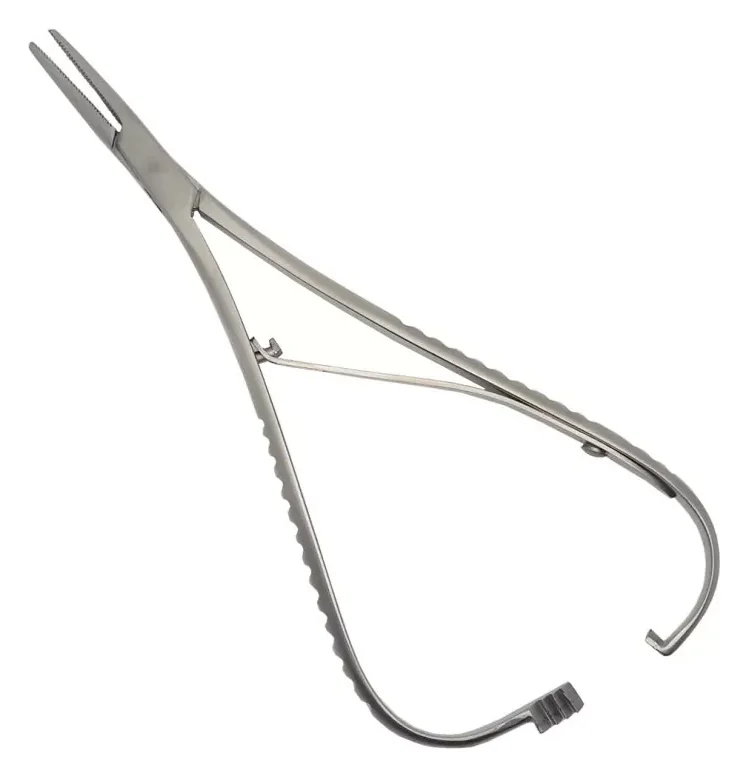 Asim Instruments Щипці для установки еластичною лігатури Smaha прямі 14 см DE-1430 — Ортодонтичні інструменти