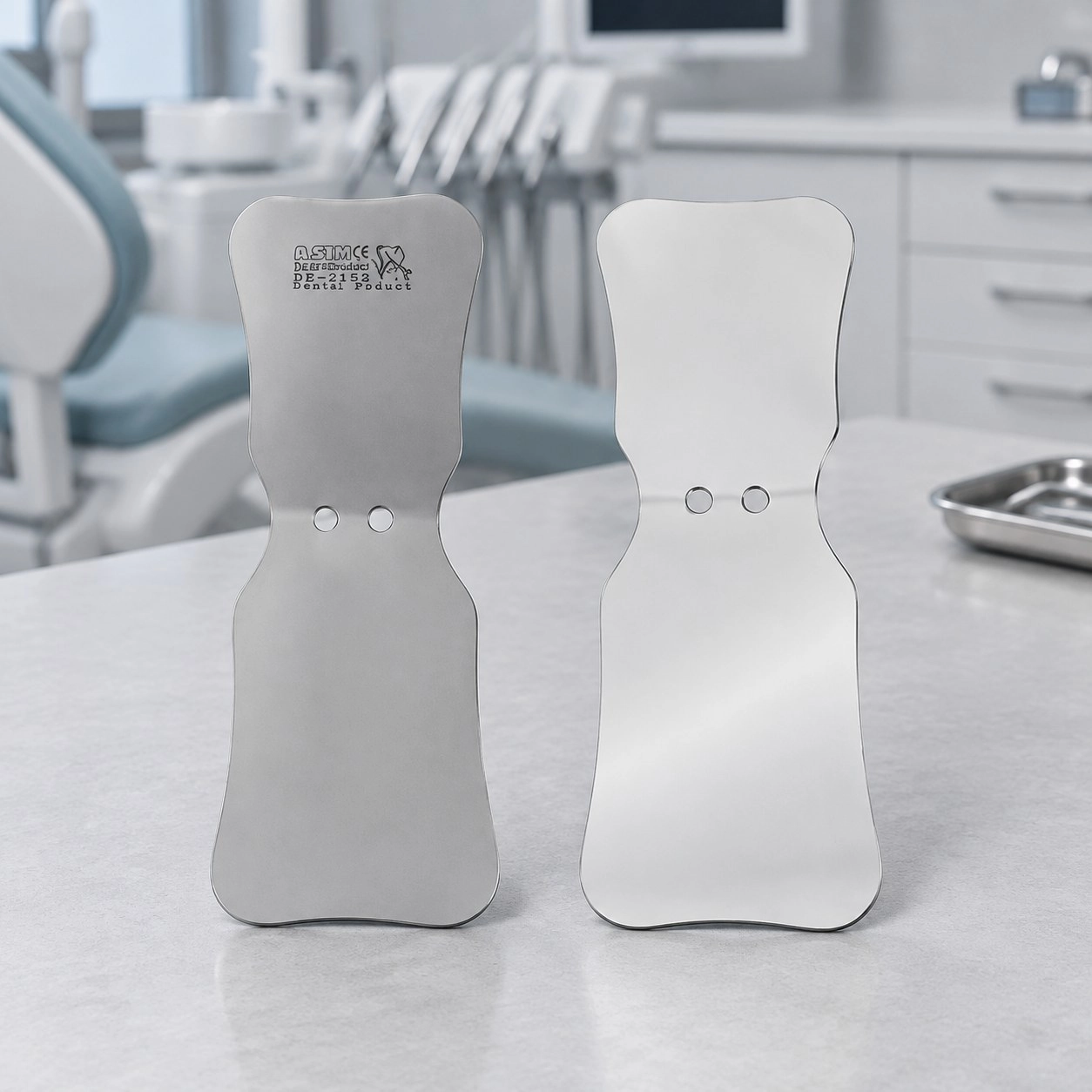 Asim Instruments Дзеркало для фотографії (піднебінне дитяче) 7.3/6.6 DE-2152 — Ортодонтичні інструменти