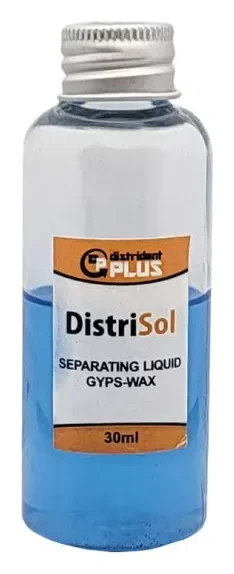 Рідина для ізоляції гіпсу від воску (DistriSol Separating Liquid Gyps Wax) 30 мл — Матеріали зуботехнічні