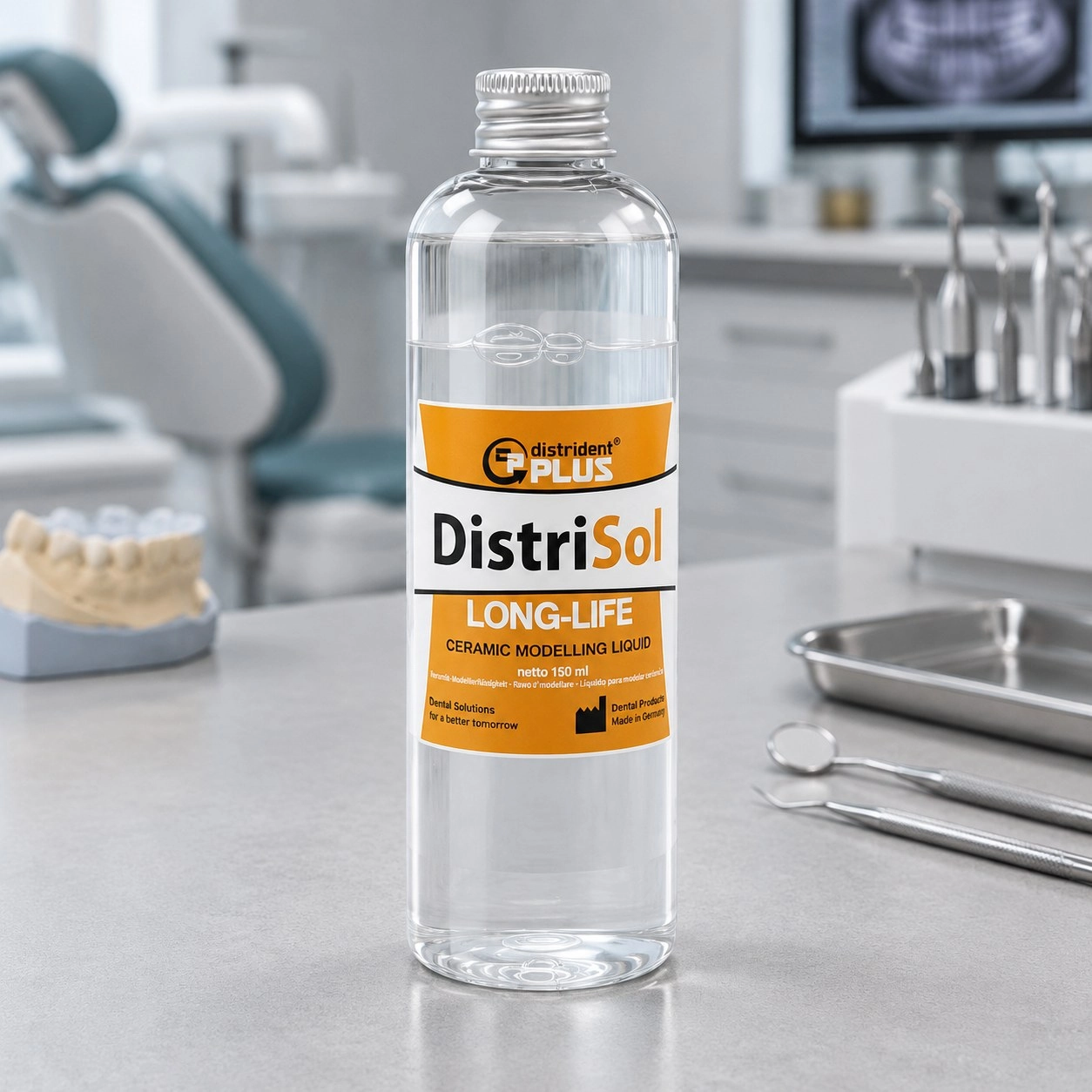 Distrident Plus Рідина моделююча для кераміки (Distrisol Ceramic Model Liquid) 150 мл — Матеріали зуботехнічні