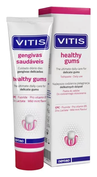 DENTAID Зубна паста VITIS HEALTHY GUMS 100 мл — Засоби особистої гігієни